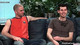 aiden blue experiences his first big gay blowjob and fucking.