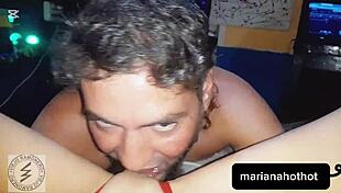 Amateur Argentinian couple fucks in POV with sexy moans 😏