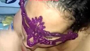 watch this bbw prostitute jerking off and milking the cock