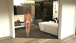 nasty city hentai game ep 1, huge tits in homemade gloryhole bdsm