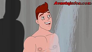 cartoon gay pervert in the forest adventures