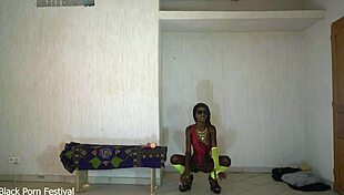 look at these perfect ebony tits on a skinny chocolate body