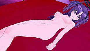 i watch hayase yuuka and oki aoi in intense hentai sex