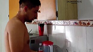 caught masturbating and ended up fucking in doggystyle?