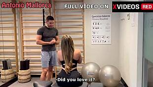 I got to fuck Mimi Boliviana hard at the gym