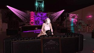 sex metal barbie gets wild with bikers in this hentai cartoon adventure