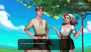 Sleeping naked pixie faces angry shepherd's wrath