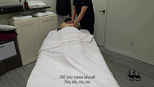 Specific Details of Petite Japanese Girl Seduced and Fucked Twice During Massage. Her Juicy Body Bent Over for Deep Doggystyle Action.