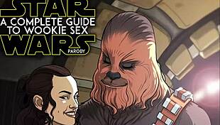 Rey submits to wookie master