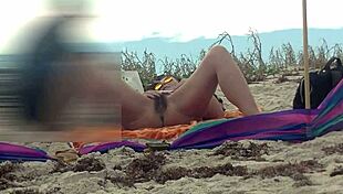 Caribbean Nude Beach Cuckold Voyeur Vacation Day Two Part 3 - Giving Random Old Man A Handjob Free Video