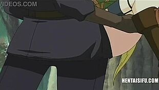 Damn! Suck that milky chest dry in hentai action!