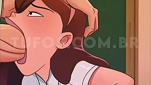 Garota Anime de 18 Anos Ameaça um Casamento