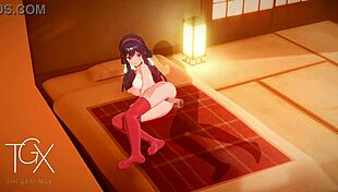 Anime Hentai Game: Mita Explores Sexy Positions and Blowjobs in 3D