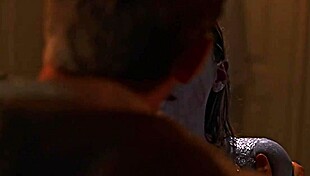 Tania Saulnier is a sexy blonde in the shower, nude and bathing.