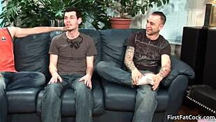 aiden blue experiences his first big gay blowjob and fucking.