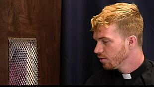 Twink Catholic Boy Ryland Kingsley Fucked By Redhead Priest Dacotah Red During Confession