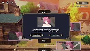 Lina Rides Big Tits In Fantasy Match Hentai Sex