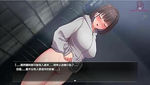 Night walk five exposes genitals in front of telephone pole and gets excited