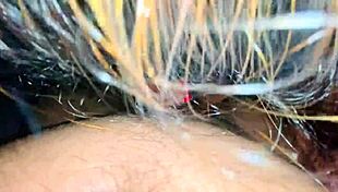 My step aunt says, 'take my big boobs blowjob and tight pussy fuck.'