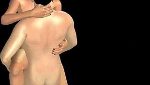 Japanese Man Fucks Indian Girl in Standing Position Animated Hentai