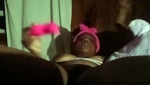 Solo close-up of wet pussy and big ass