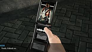 Threesome with two horny MILFs in hentai game sex scene. 🔥