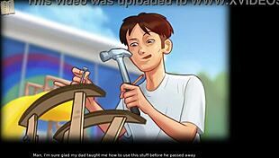 summertime saga 177 episode unfolds in erotic anime game