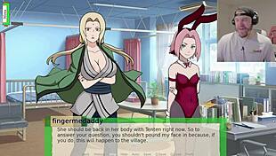 Anko threatens my life in Naruto game Jikage Rising uncensored