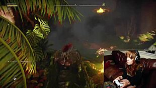 gamer slut forgets webcam is on while masturbating 😏