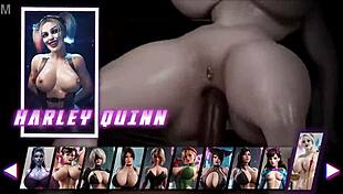 Chun Li and 2B in anal sex game!