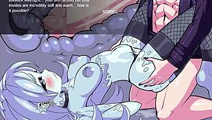 crimsonkeep 5: rough threesome with monster cock