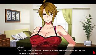 netorare hentai ends with creampie cheating sex