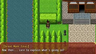 Shrine maiden Honoka battles in gangbang hentai