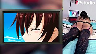 reaccionando a henta de mamadas ricas con semen en la garganta y tetas grandes me gusta como mi hermanastro muestra mi culote