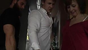 Cuckold Granny Assfucking in Dungeon