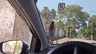 Risky Public Moment with a Stunning Stranger on the Street