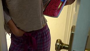 Step daughter's secret desire for step father is revealed