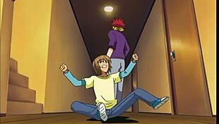 legend of the pervert chikan monogatari footjob scene 😏