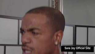 Great Dick Bouncing Sara Jay Rides Huge Mazee God Cock