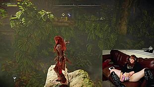 gamer slut forgets webcam is on while masturbating 😏