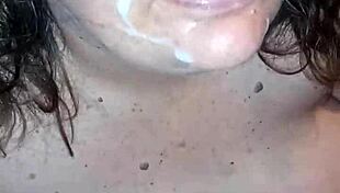 step mommy gives handjob and sucks until facial