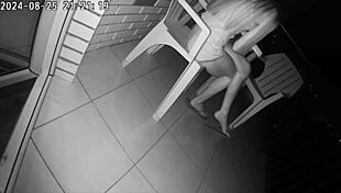 I fucked my friend's wife in the ass outdoors and came in her mouth