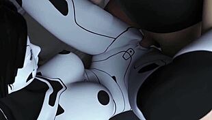 projekt passion cumshots with hot blonde witch ai sex robot girl & redhead