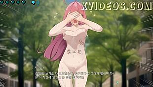 hazuka shiina in naked wandering game gallery