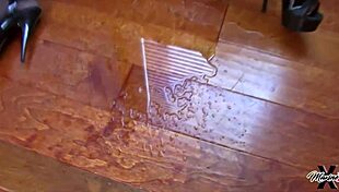 Maxine X Squirts Hard In Wild Dildo Session