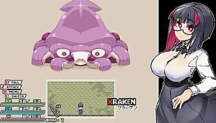 Bold adventure in Rignetta's H-game gameplay.