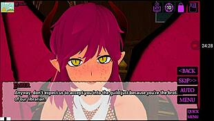 hg demons damsels feel intense emotions with mythical milf