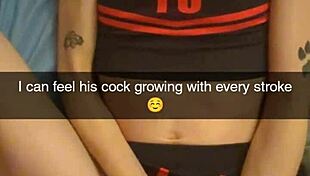 Richelle Rose's cheating girlfriend seeks revenge with a creampie on snapchat.