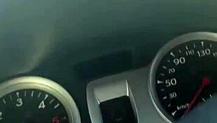 Latina MILF Fucks In Public Car