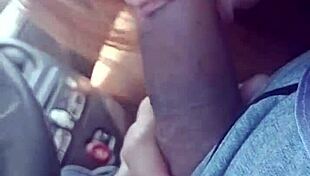 Latina MILF Fucks In Public Car